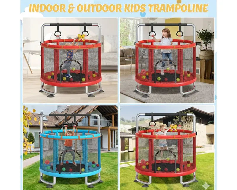 1.2-Meter Outdoor Trampoline For Backyard Use 1