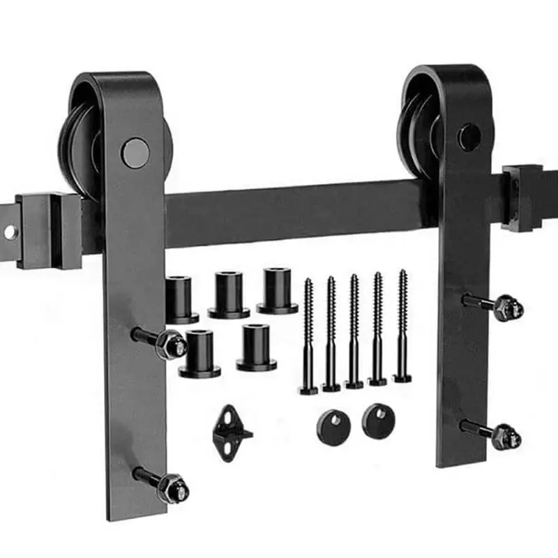 1.6-Meter Barndoor Sliding Track System With Rust-Resistant Finish 1