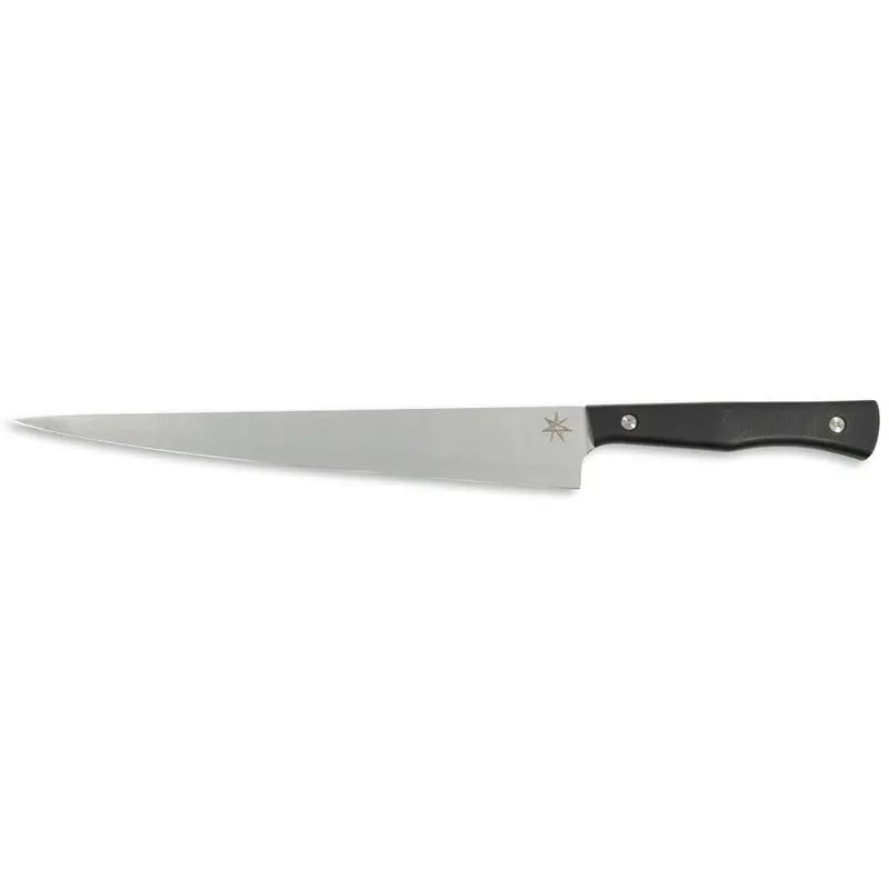 10-Inch Slicing Knife – Culinary 2.0 Series With Matte Black G-10 Handle 1