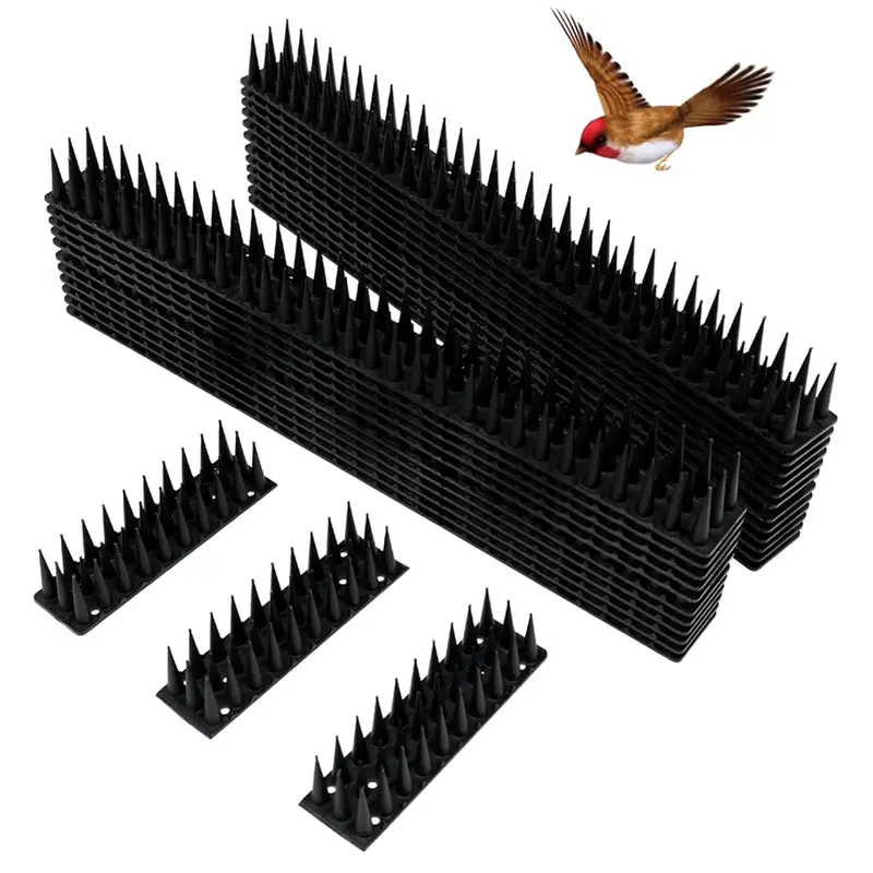 10-Meter Bird Deterrent Spikes Kit – 24-Count Pest Control Fence Strip 1