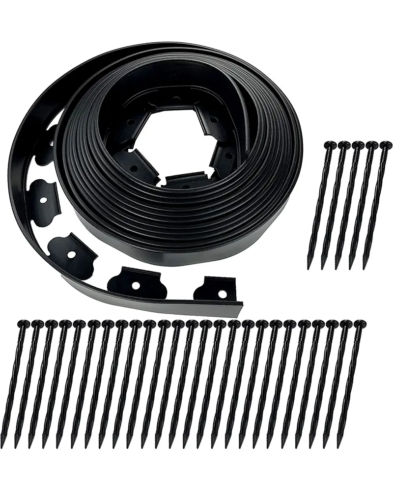 10-Meter Decorative Lawn Edging System – 4-Piece Outdoor Border Kit 1