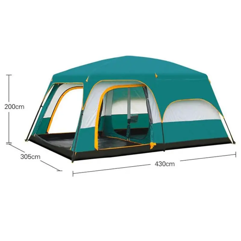 10-Person Family Camping Tent – Weather-Resistant Outdoor Tent 1