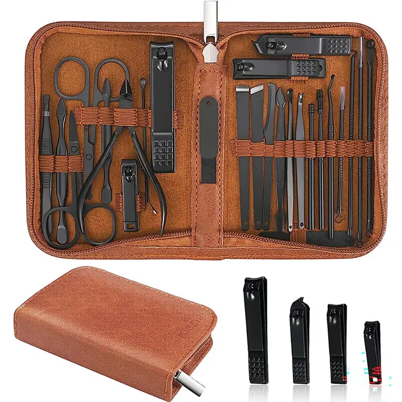 26-Piece Professional Manicure & Pedicure Kit With Nail Tools 1