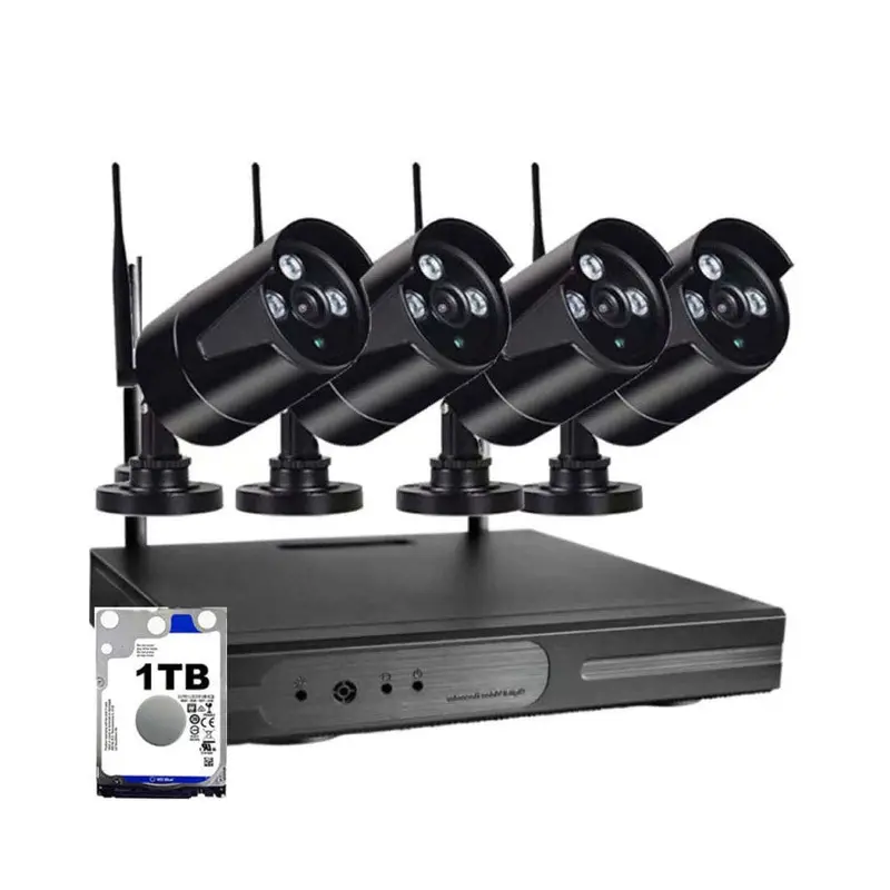 2Mp Wireless Security Camera System With 1Tb Hdd 1