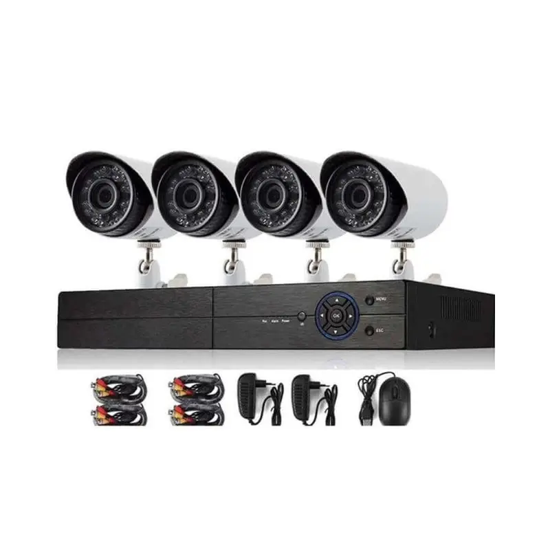 4-Channel Ahd Security Camera System With Dvr And Hd Cameras 1