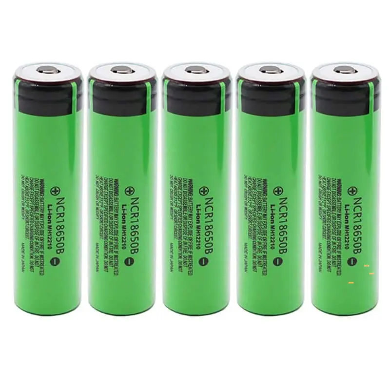 4-Pack Rechargeable 18650 Lithium-Ion Batteries (3.7V, 2500–3500Mah) 1