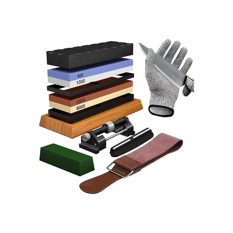 5-In-1 Whetstone Sharpening Kit With Grit Progression (1000–6000) 1