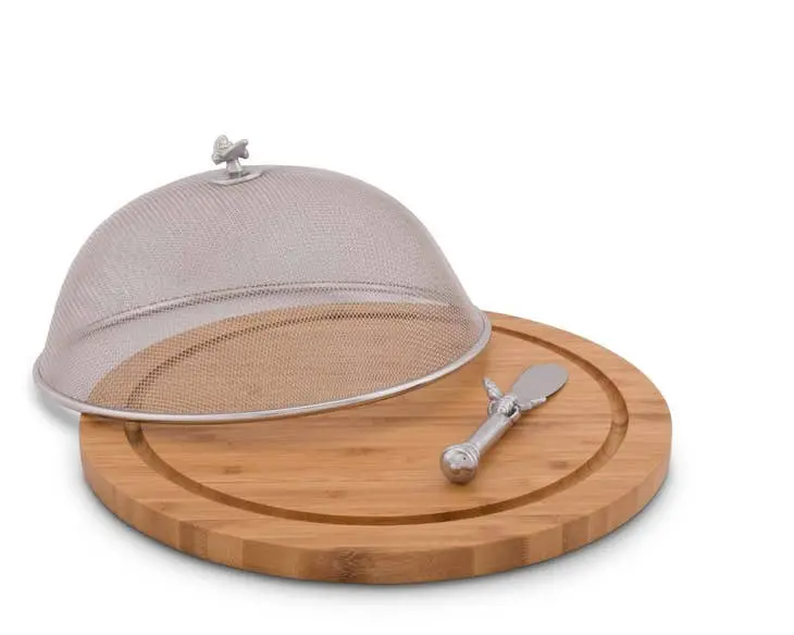 Ac Picnic Cheese Board Set – Bee-Themed Design 1