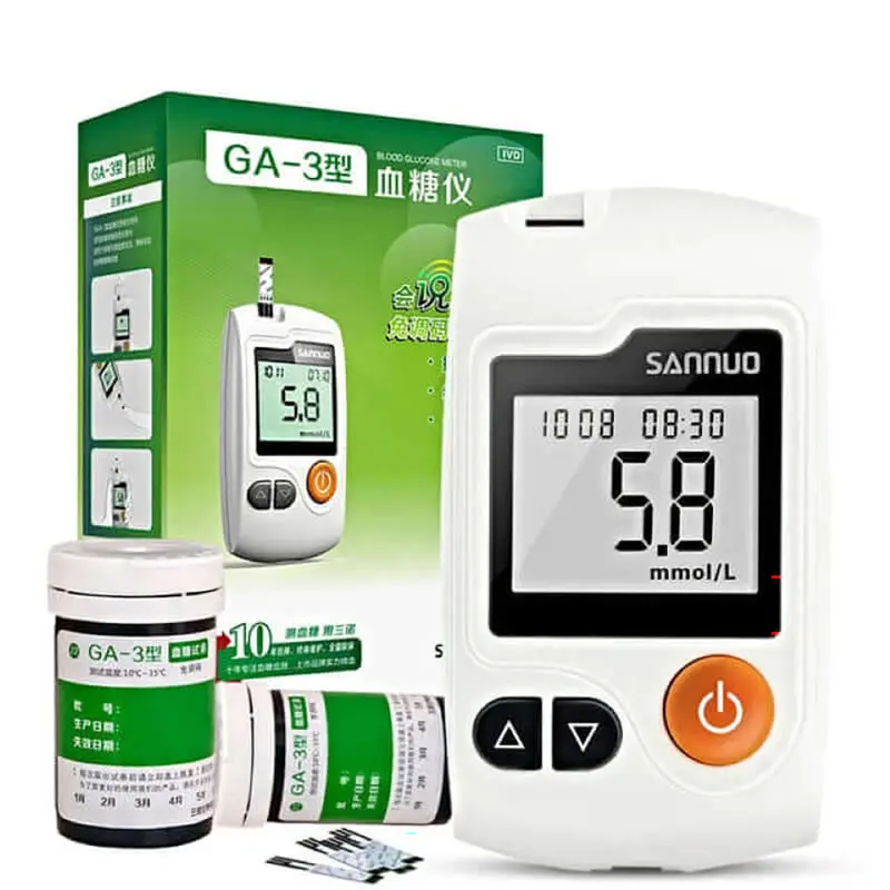 Accurate Digital Blood Glucose Monitoring System With Test Strips Included 1