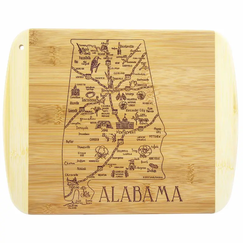Alabama State Design Serving Board – 11" X 8.75" 1