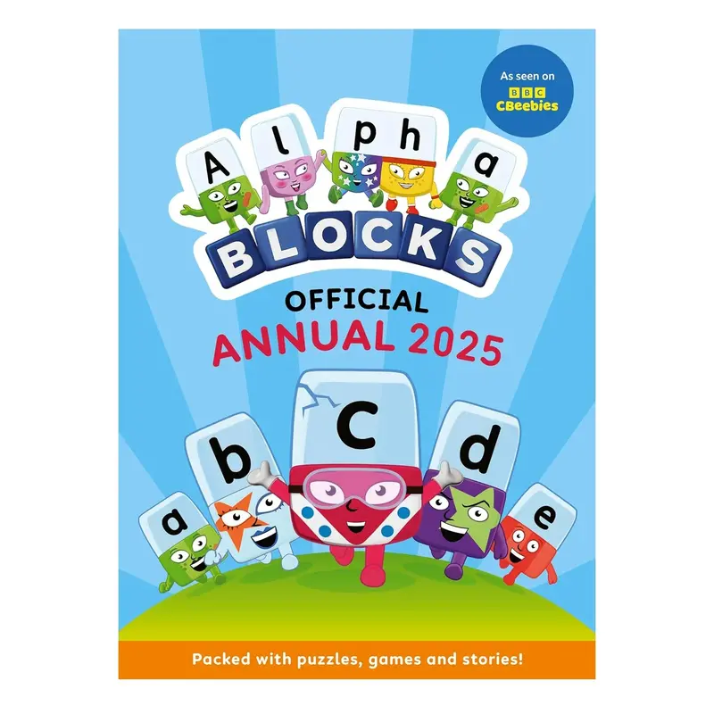 Alphablocks 2025 Official Annual Hardcover Edition 1