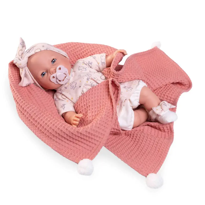 Antonio Juan Bimba Tears Doll With Spring Blanket – 37 Cm Soothing Play Figure 1