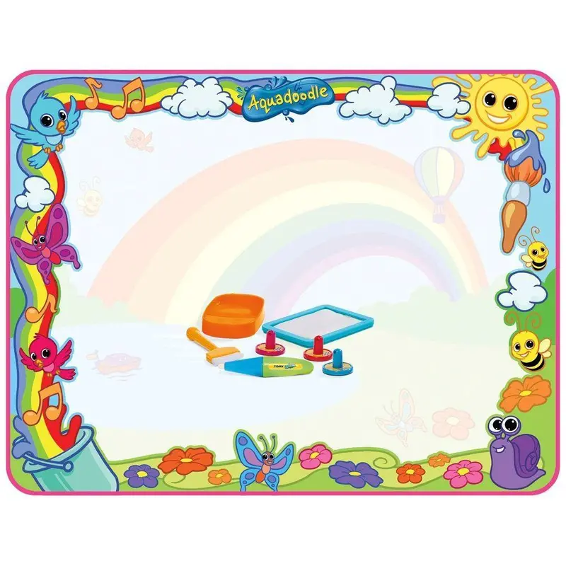 Aquadoodle Super Rainbow Deluxe Water Doodle Mat 1