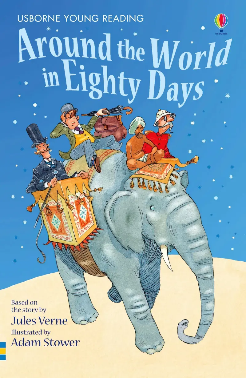 Around The World In Eighty Days – Jules Verne Adventure Paperback 1