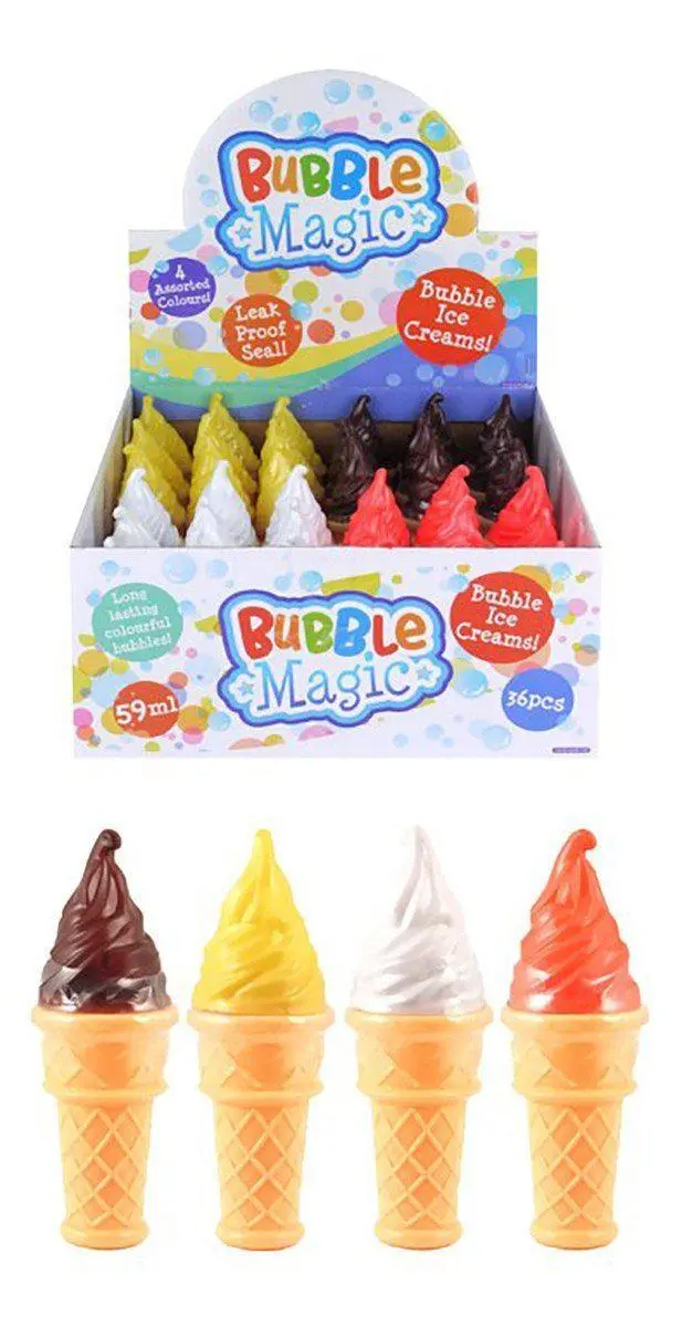 Assorted Ice Cream-Shaped Bubble Tubes 1