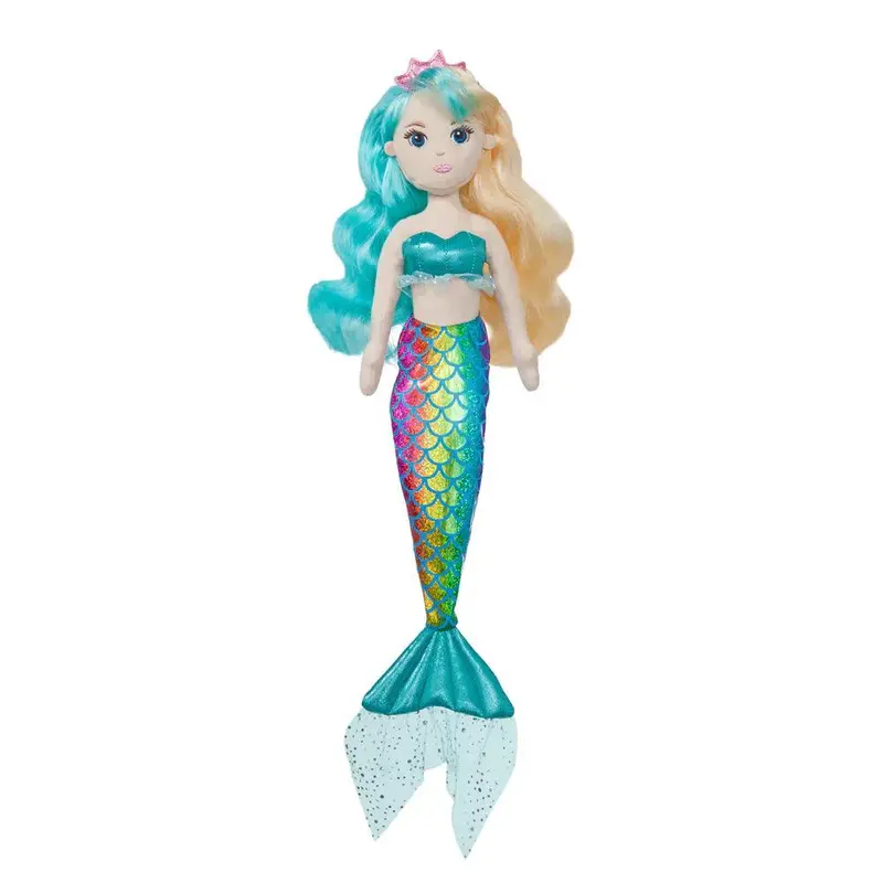 Aurora Evie Sea Sparkles Mermaid Doll – 18-Inch Poseable Collectible 1