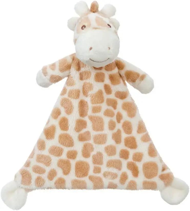Aurora Gigi Baby Giraffe Finger Puppet Blankie – Multi-Use Soothing Toy 1