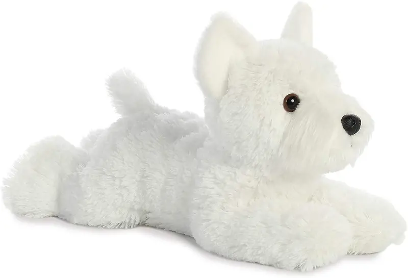 Aurora Luv-To-Cuddle Westie Dog Plush – 8-Inch Realistic Soft Toy 1