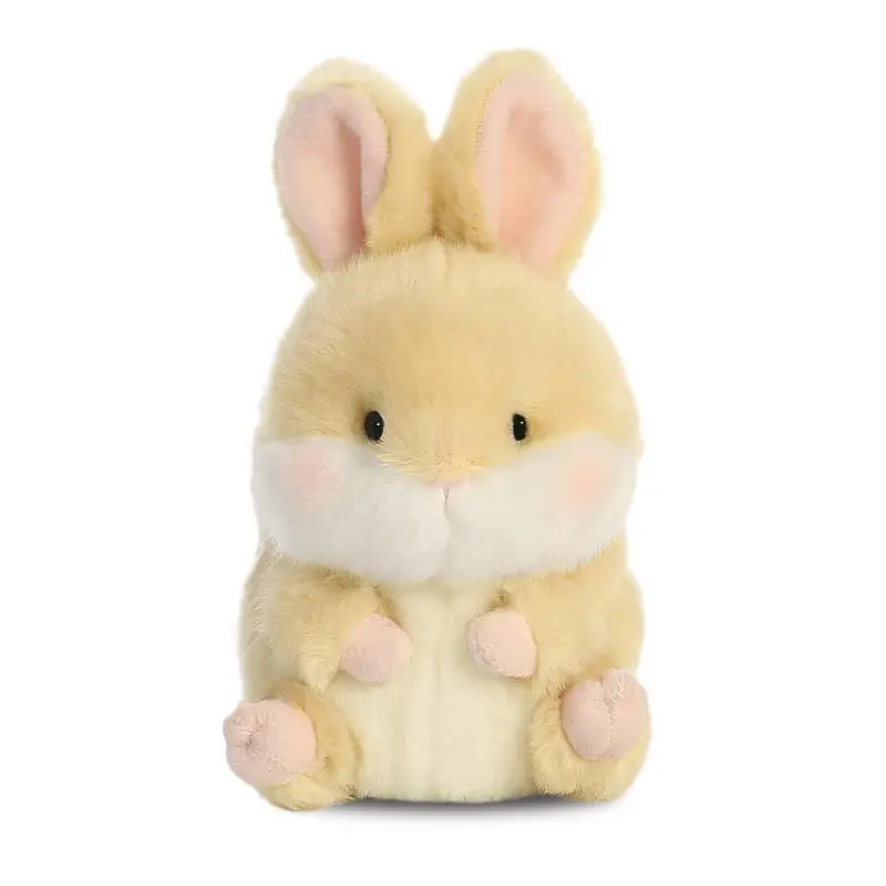 Aurora Rolly Pets Beige Bunny Plush – 12Cm 1
