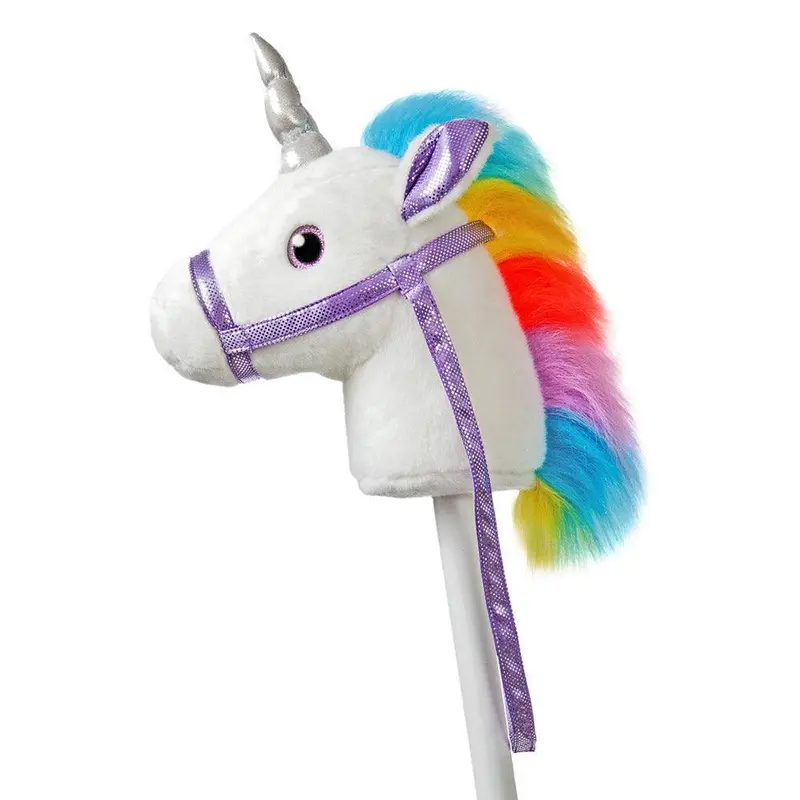 Aurora Sparkle Tales Giddy Up Dizzy Unicorn – White Shimmer Plush 1