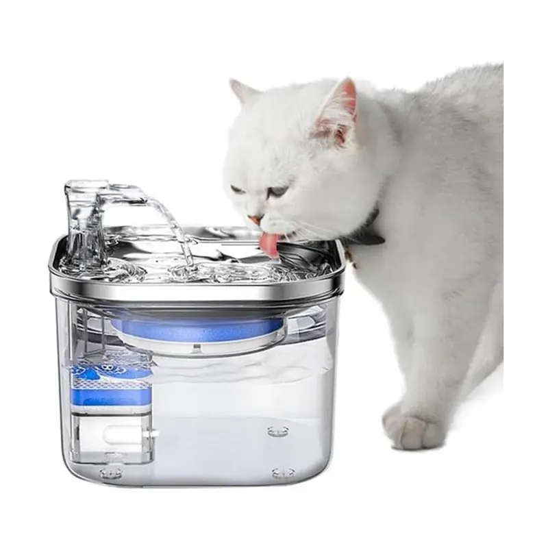 Automatic Pet Drinking Fountain – Bpa-Free Ceramic & Stainless Steel 1