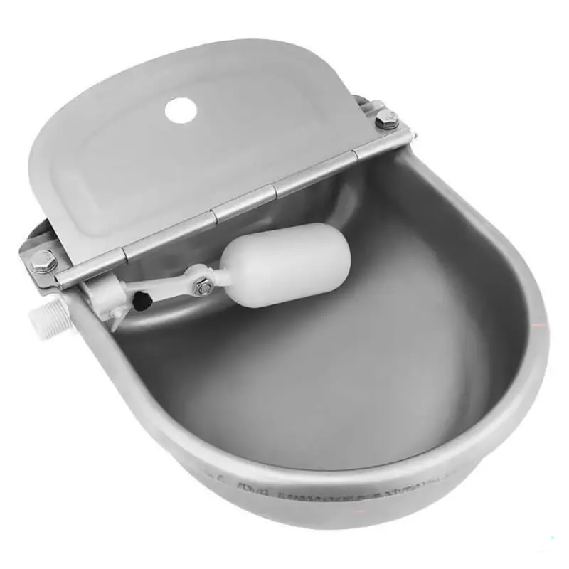 Automatic Pet Drinking Fountain – Gravity-Fed Water Trough Bowl For Dogs And Cats 1