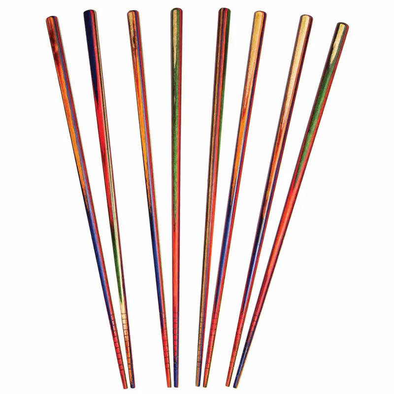 Baltique Marrakesh Reusable Chopsticks – Set Of 4 Eco-Friendly Pairs 1