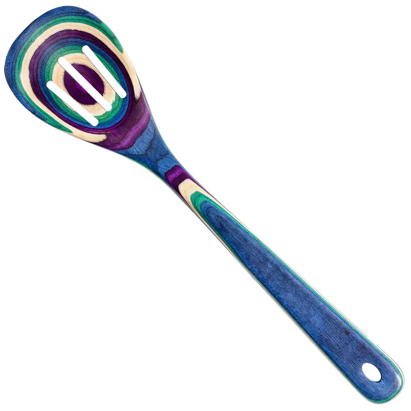 Baltique Mumbai 12.5-Inch Slotted Serving Spoon 1