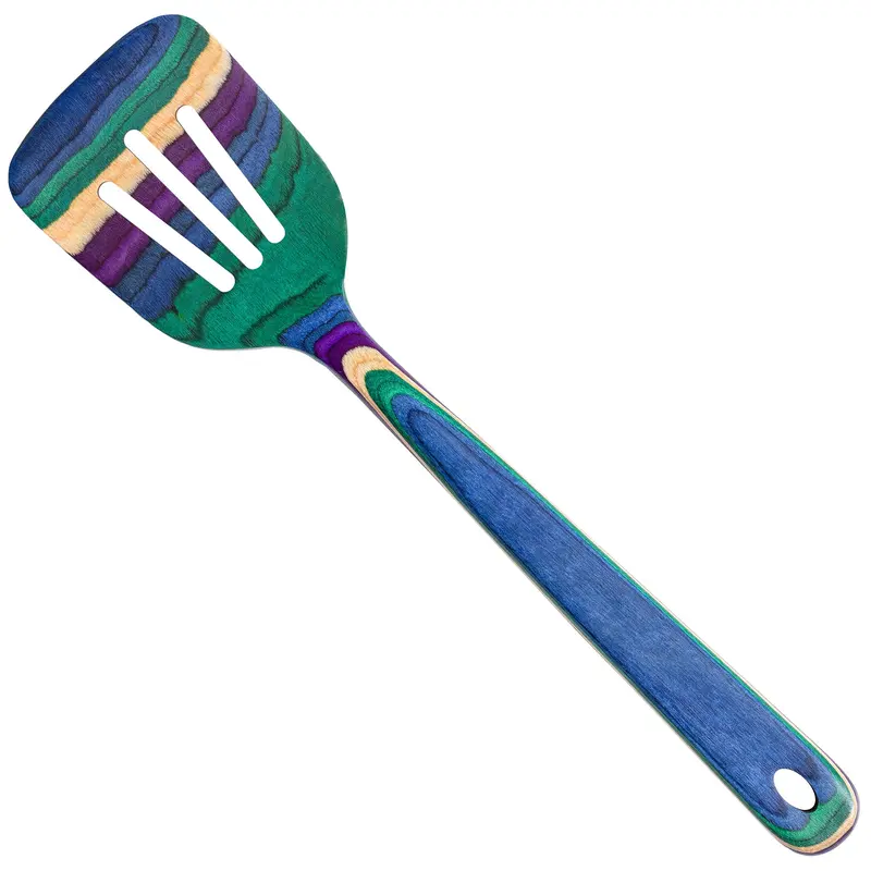 Baltique Mumbai 12.5-Inch Slotted Silicone-Tipped Spatula 1