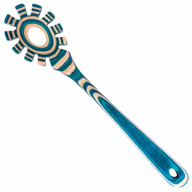 Baltique Mykonos Spaghetti Serving Spoon – 12.5" Ergonomic Design 1