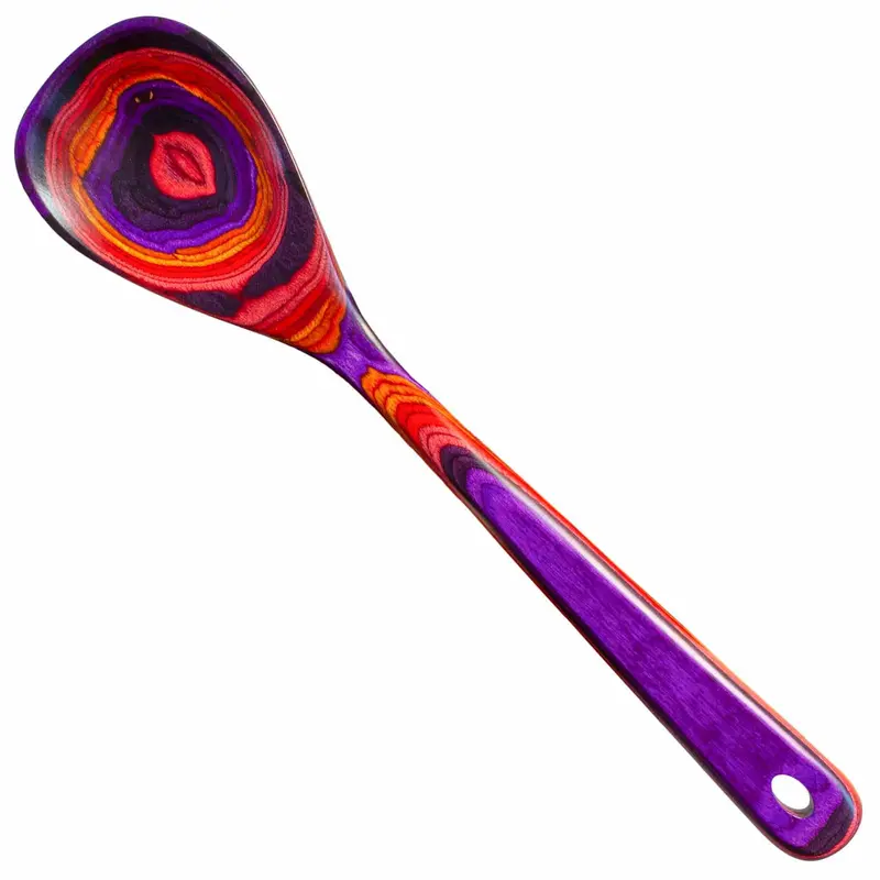Baltique Waikiki Solid Cooking Spoon – 12.5-Inch Ergonomic Kitchen Spoon 1