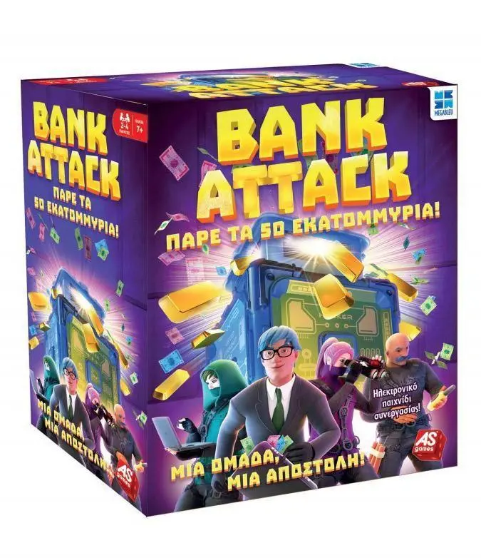 Bank Attack Strategy Board Game For Families 1