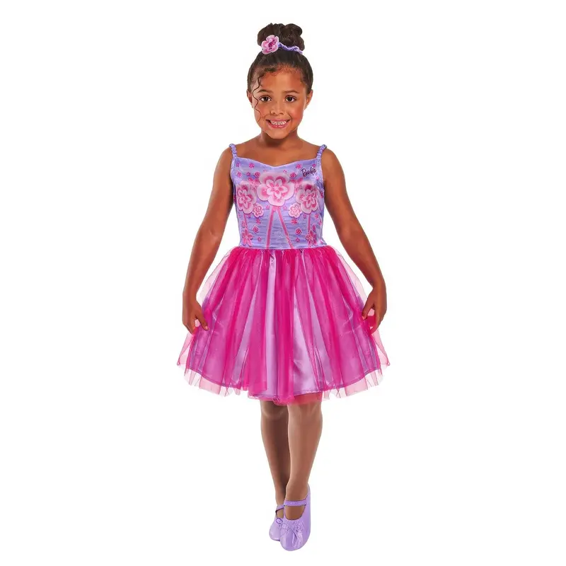 Barbie Ballerina Kids Costume – Extra-Small Size – Dance-Themed Dress-Up 1