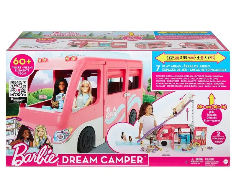 Barbie Dream Camper Van Adventure Playset 1