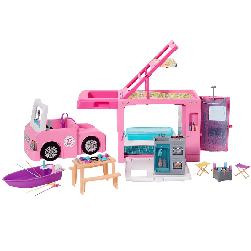Barbie Dreamcamper Convertible Doll Playset 1