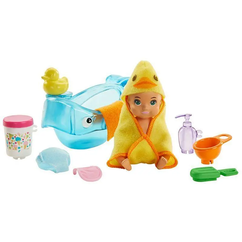Barbie Skipper Babysitters Bath & Feeding Playset (Ghv84) 1
