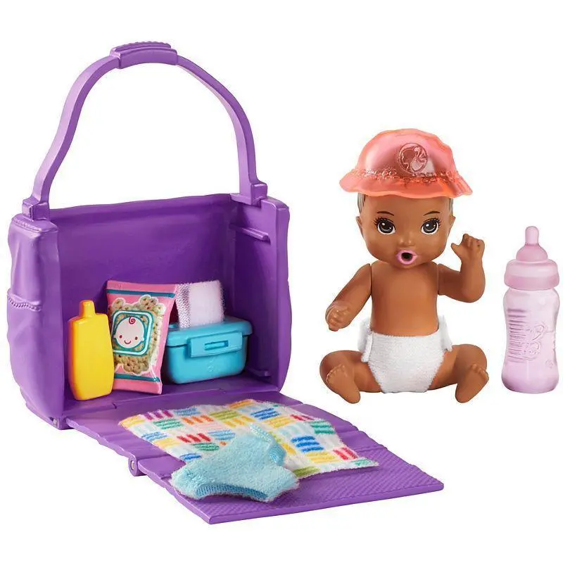 Barbie Skipper Babysitters Feeding & Diaper Change Playset (Ghv86) 1