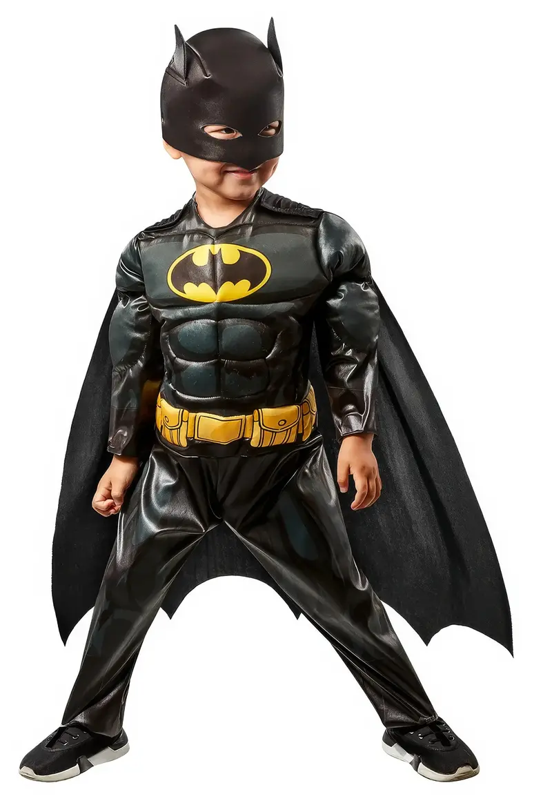 Batman Preschool-Friendly Jumpsuit Outfit 1