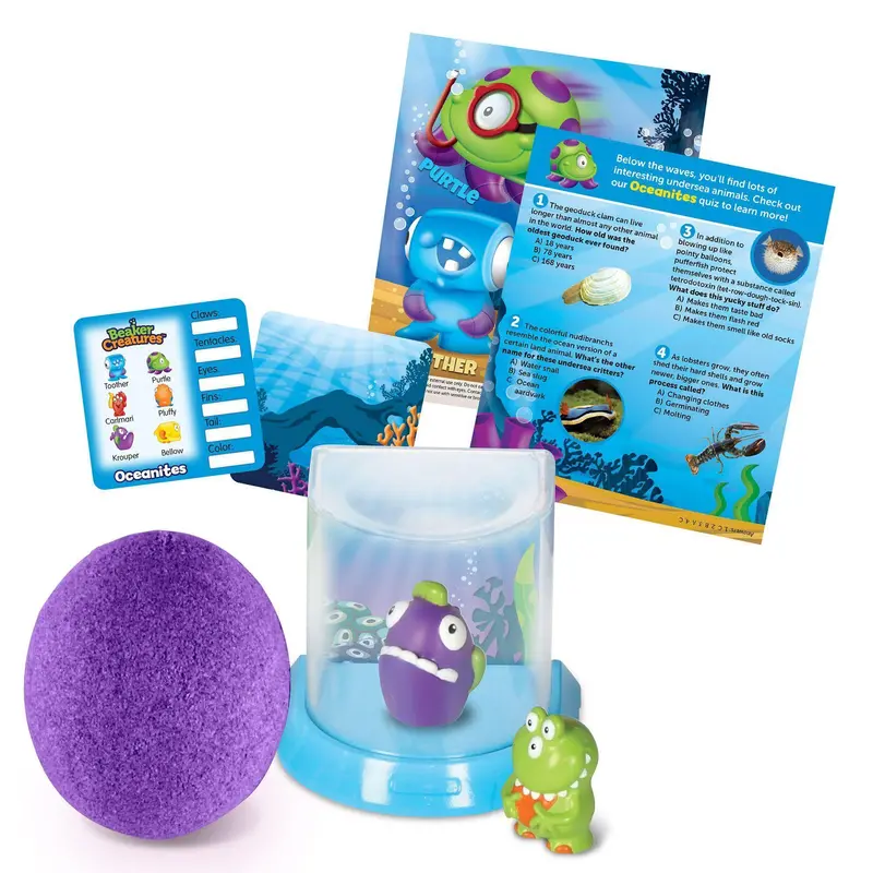 Beaker Creatures 2-Pack With Bio-Home Habitat And Collectible Figures 1