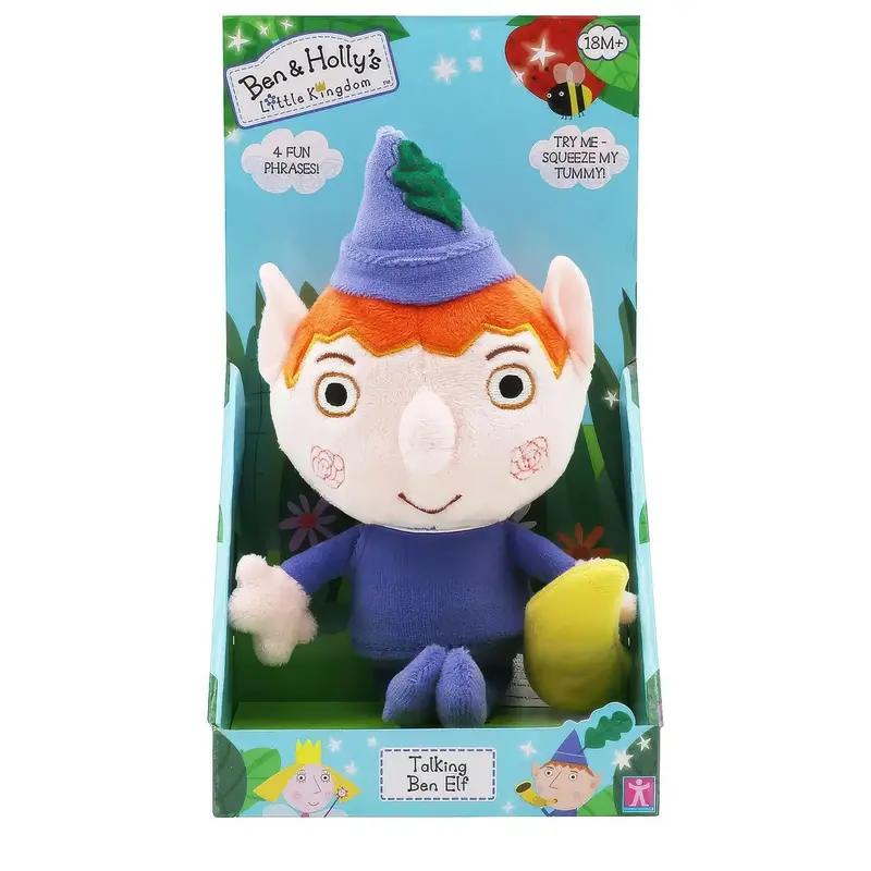 Ben & Holly’S Little Kingdom Glow-In-The-Dark Ben Elf Talking Figure 1