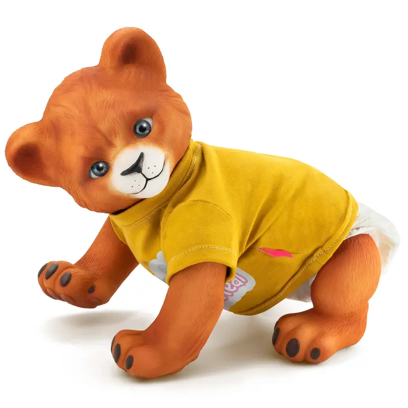 Berjuan Anireal Lion Plush Toy – Friendly Animal Doll, 35Cm 1