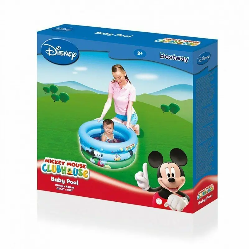 Bestway Disney Mickey Mouse Clubhouse Inflatable Toddler Paddling Pool 1