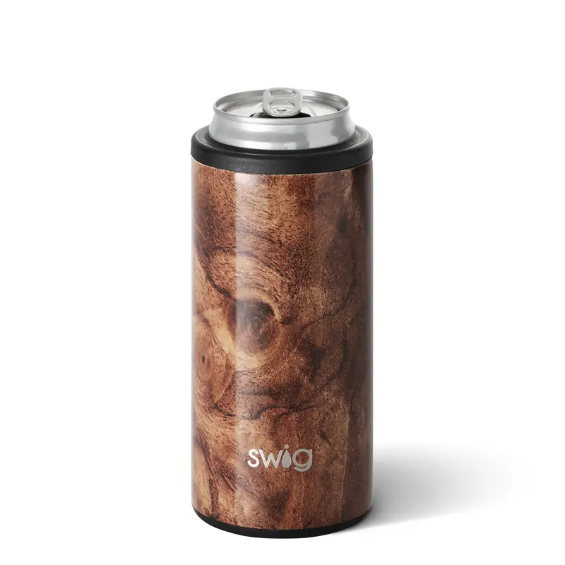 Black Walnut Swig Skinny Can Cooler 1
