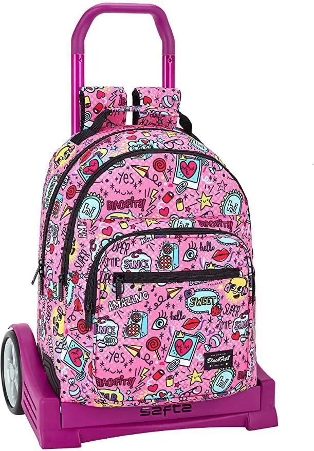 Blackfit8 Fab Large Rolling Carry-On Bag – 42Cm 1