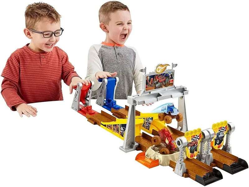 Blaze And The Monster Machines Mud Pit Racing Playset With Vehicle 1