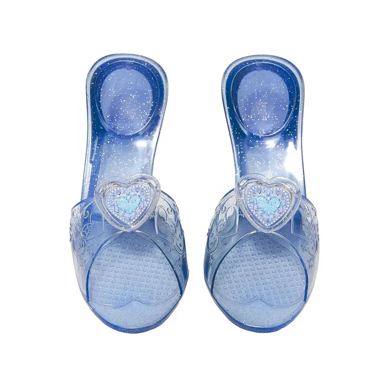 Blue Princess Dress-Up Shoes – Kid-Friendly Costume Footwear 1