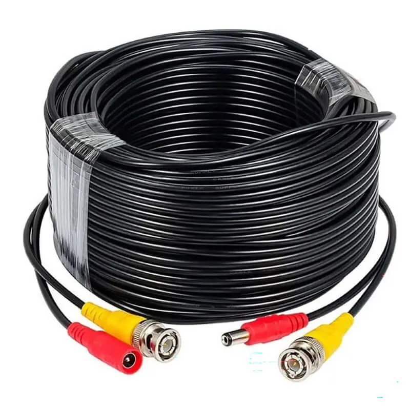 Bnc Cctv Cable – 5-Meter Video + Power Combo Cable 1