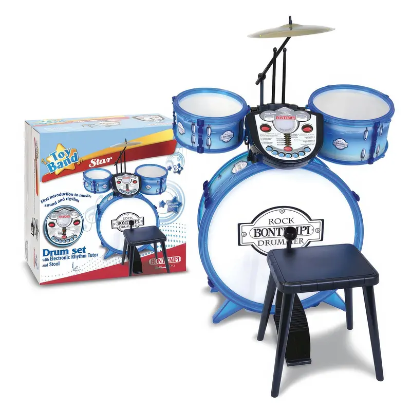 Bontempi Beginner Drum Set With Step-By-Step Tutorial 1