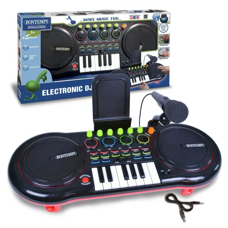 Bontempi Dj Mixer Toy With Built-In Microphone 1