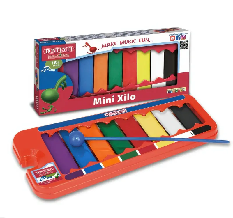 Bontempi Mini Colorful Xylophone For Toddlers 1